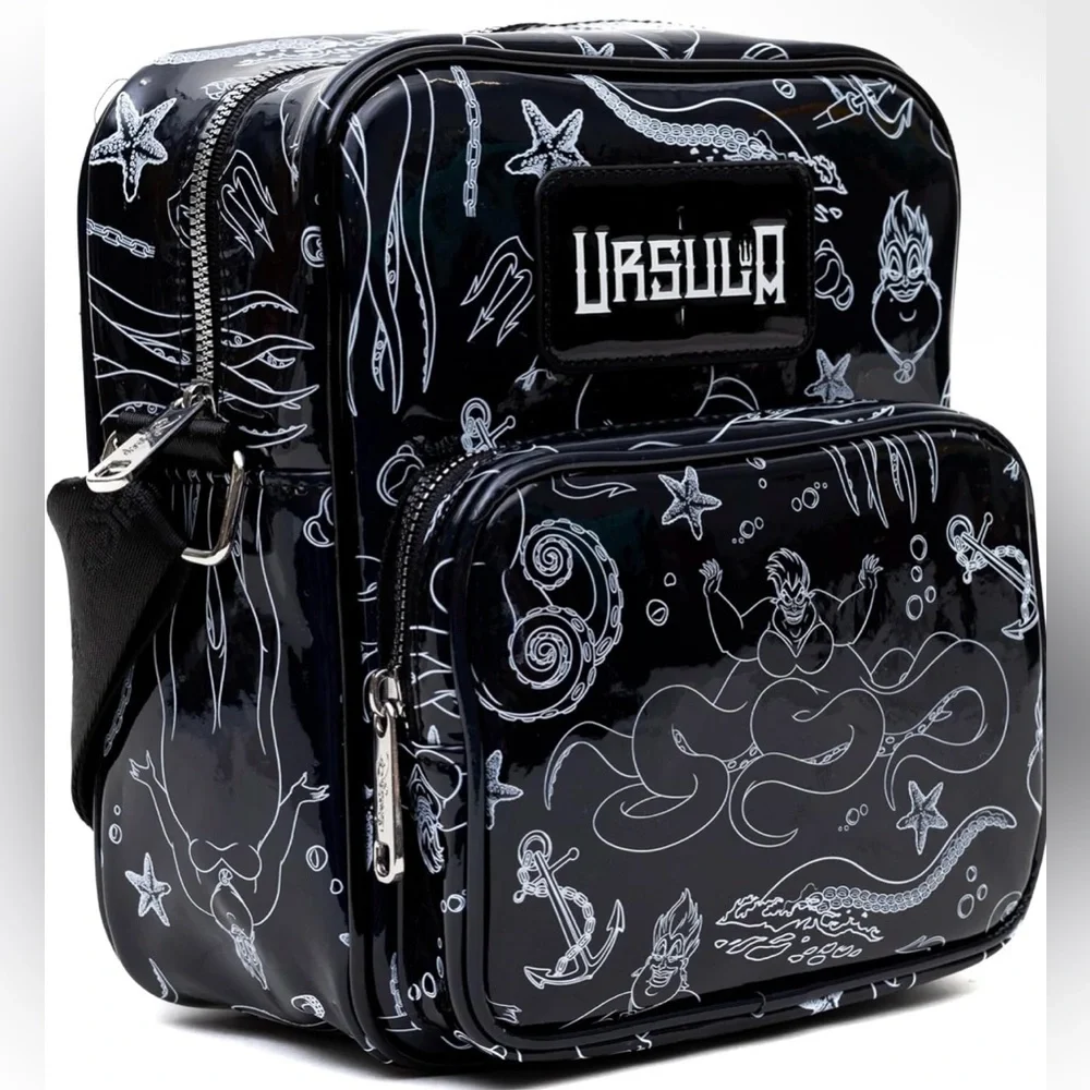 NWT Buckle-Down Disney The Little Mermaid Villain Ursula Poses Crossbody Bag - Picture 3 of 13
